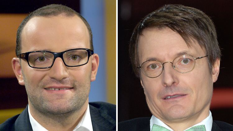 Die Gespräche zwischen den Gesundheitsexperten Jens Spahn (li.) und Karl Lauterbach sind gescheitert.