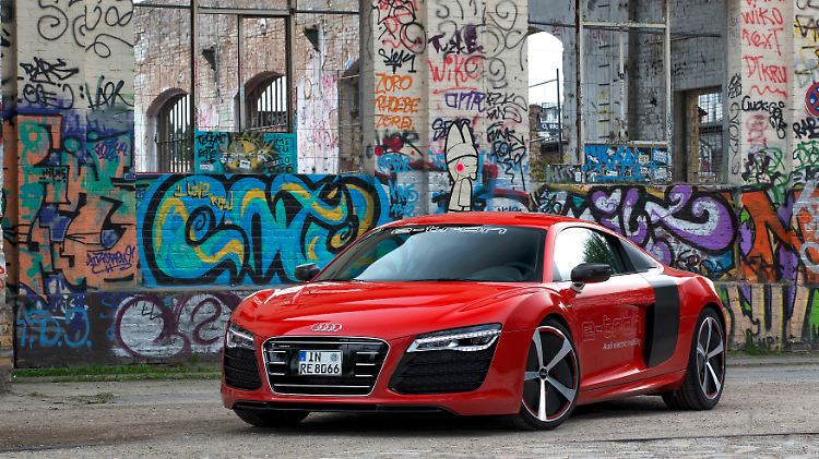 So hätte der R8 e-Tron ausgesehen, wenn er in die Serienproduktion gegangen wäre.