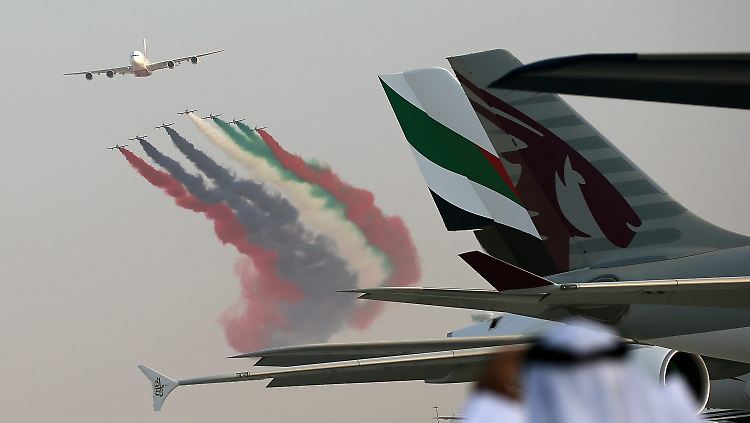Die Golf-Fluglinien bestehen darauf, alle Wettbewerbsregeln einzuhalten. Finanzberichte veröffentlichen Qatar Airways und Etihad aber nicht.