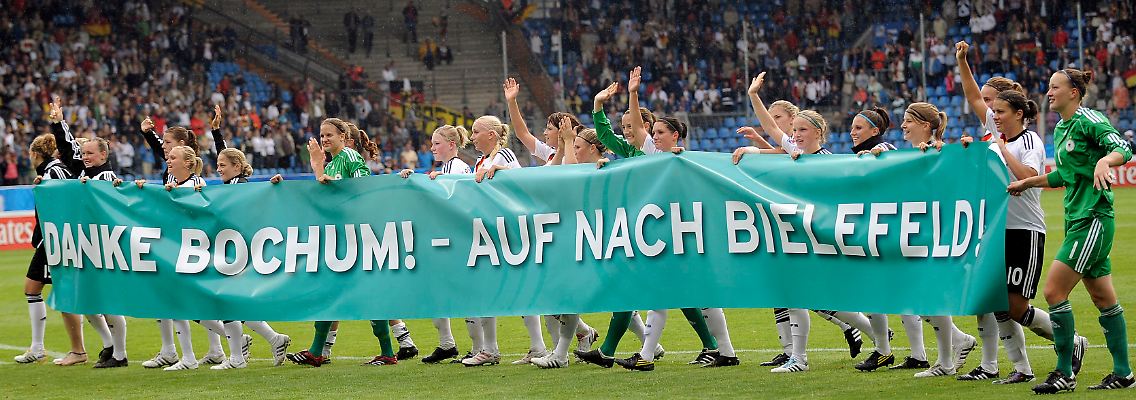 Die Begeisterung hat die deutschen Fußballerinnen bis ins Finale getragen.