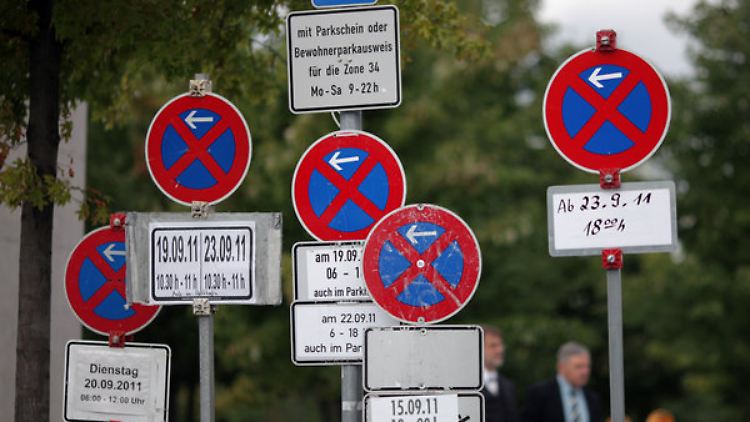 Parken verboten? Das Gerücht setzt dem Euro zu.