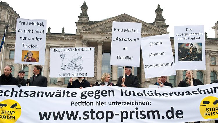 Die Enthüllungen über die Spionagetätigkeiten der NSA stießen bei vielen Deutschen auf Empörung.