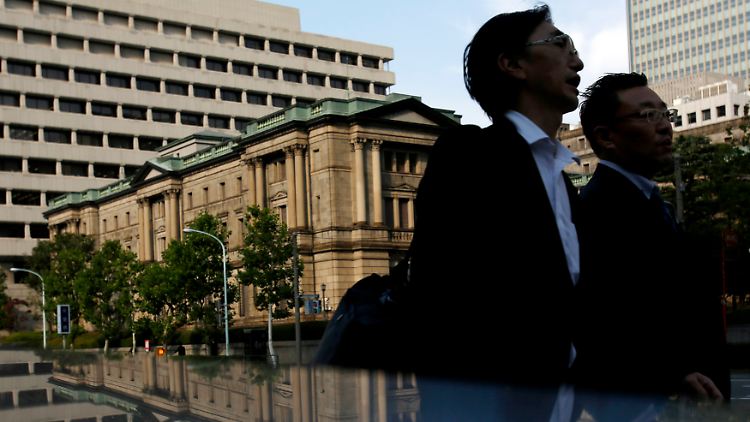 Die Bank of Japan in Tokio.