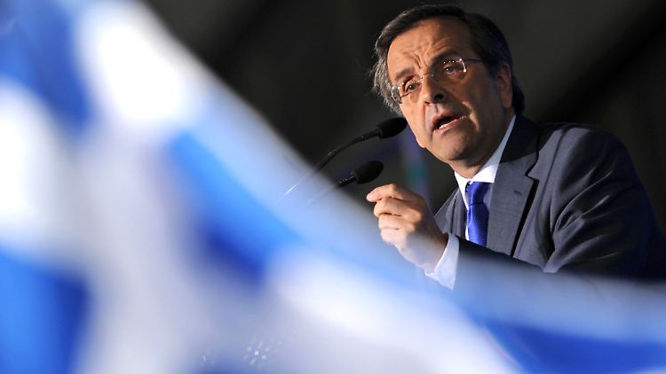 Antonis Samaras will bei seinem Berlin-Besuch offenbar um weitere Schuldenhilfen bitten.