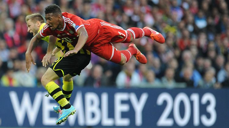 Wembley, im Mai: Münchens Jérome Boateng und der Dortmunder Jakub Blaszczykowski.
