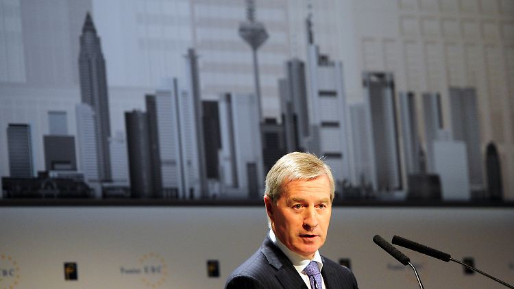 Klare Ansage: Jürgen Fitschen beim "European Banking Congress" in der Frankfurter Alten Oper.