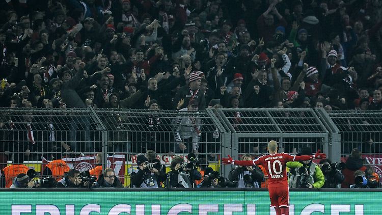 Arjen Robben will am liebsten jede Woche gegen Dortmund spielen.