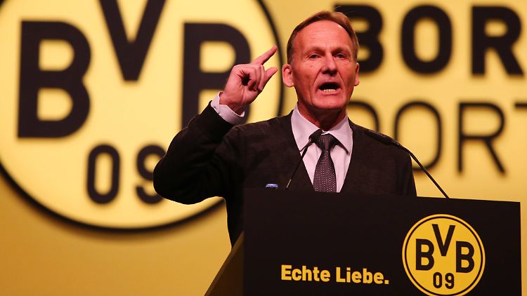 Meinungsfreudig: BVB-Geschäftsführer Hans-Joachim Watzke.