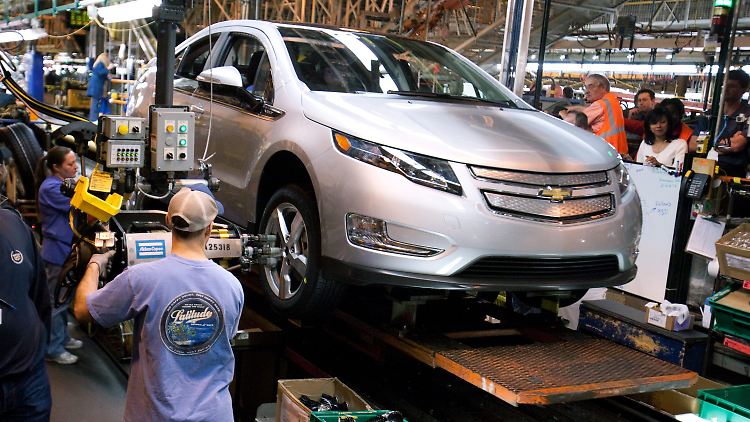 Mit dem Chevrolet Volt will sich GM einen großen Teil des Elektromobilität-Kuchens sichern.