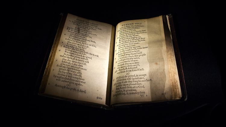 "The Bay Psalm Book" soll das erste auf dem heutigen Gebiet der USA gedruckte Buch sein.