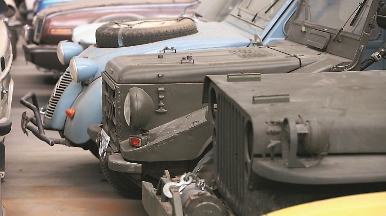 Sahara-Ente, DKW Munga und Willys Jeep - da schlägt jedes Sammler-Herz höher.
