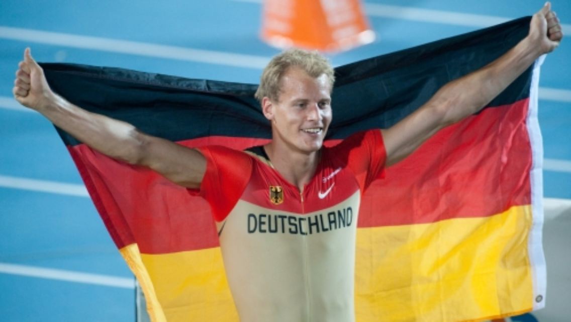 Vom Nobody zum Europameister: Christian Reif nach seinem Triumph.
