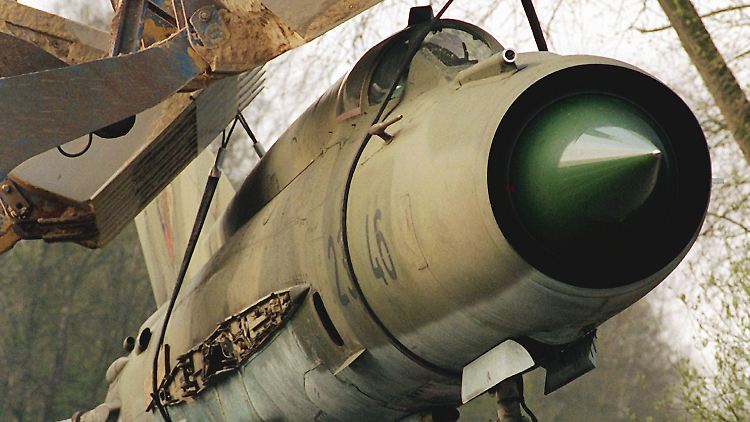 Markante Front: Die MiG-21 gilt heute unter Militärexperten als veraltet.