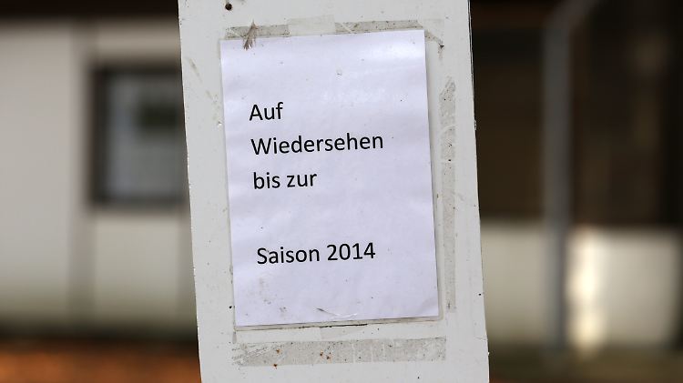 Auf einem Zeltplatz in Graal-Müritz (Mecklenburg-Vorpommern).