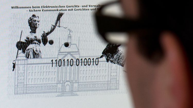 In Sachsen sind auch die Gerichte online. Klageschriften, Anträge und Schriftsätze können per Mausklick eingereicht werden.