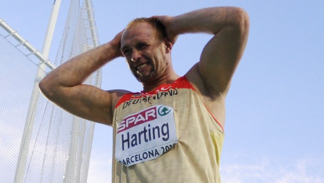 "Ich habe keinen erwischt": Robert Harting.