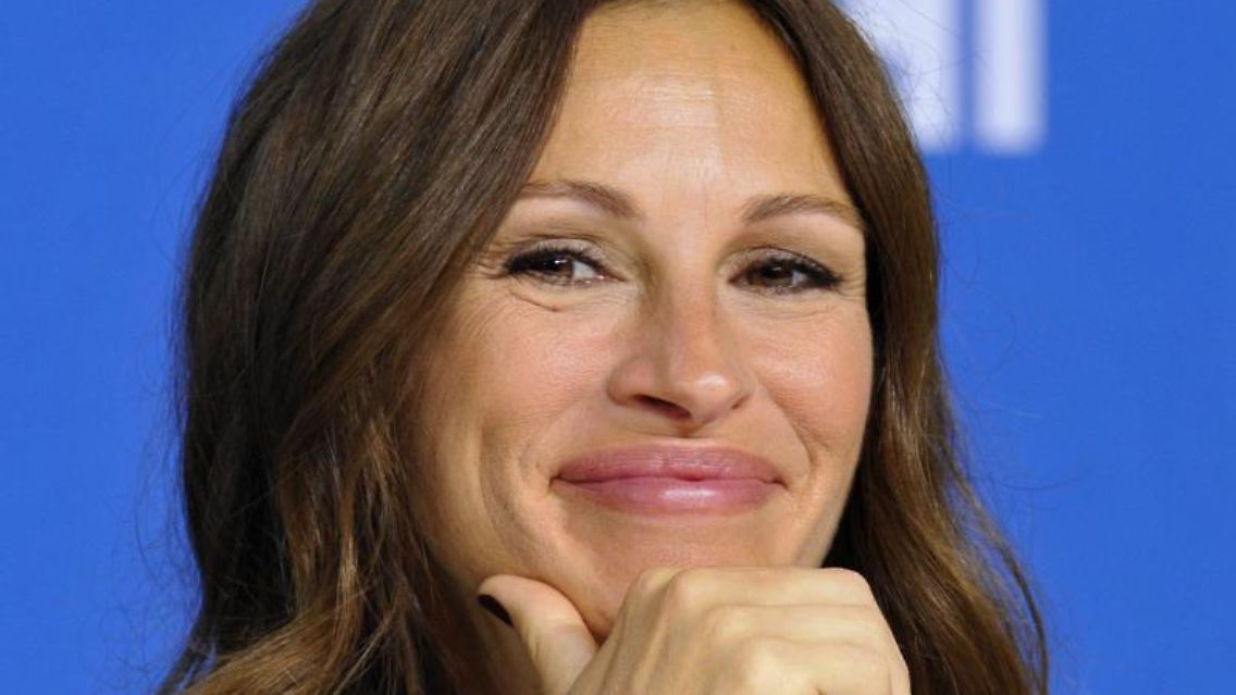 Julia Roberts strickt gern für Weihnachten. Foto: Warren Toda
