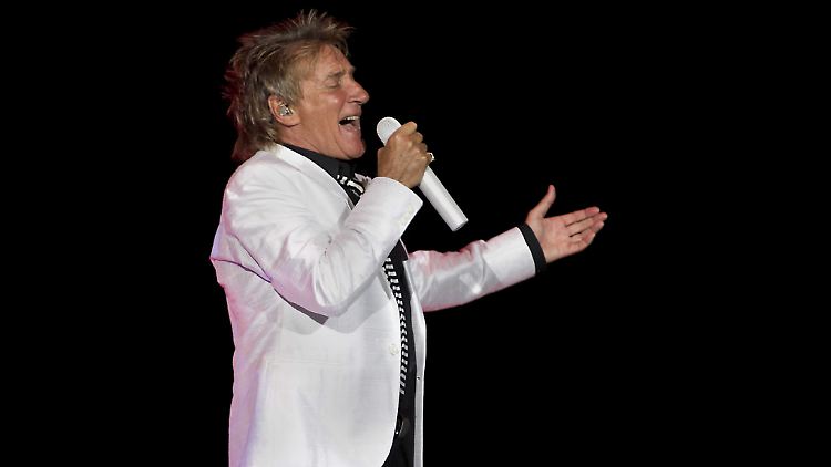 Er wird noch ewig auf Tour gehen: Rod Stewart.