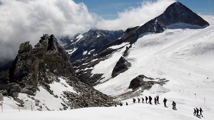 Hintertuxer Gletscher im Zillertal.