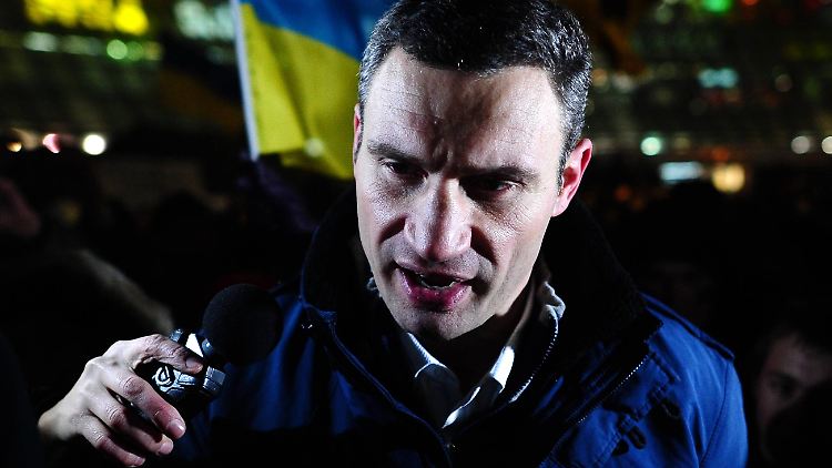 Sprachrohr der Protestbewegung in Kiew: Vitali Klitschko.