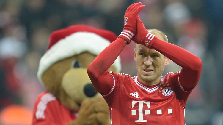 Arjen Robben dürfte gegen Augsburg in der Münchner Startelf stehen.
