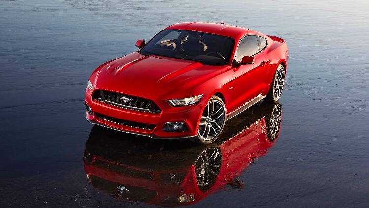Der neue Mustang rollt geschärft auch auf den deutschen Markt.
