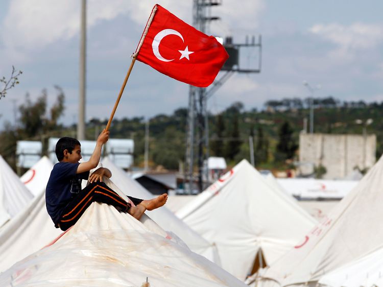 Die Bedingungen sind schlecht, doch immerhin bietet die Türkei mehr als 600.000 Syrern Schutz.
