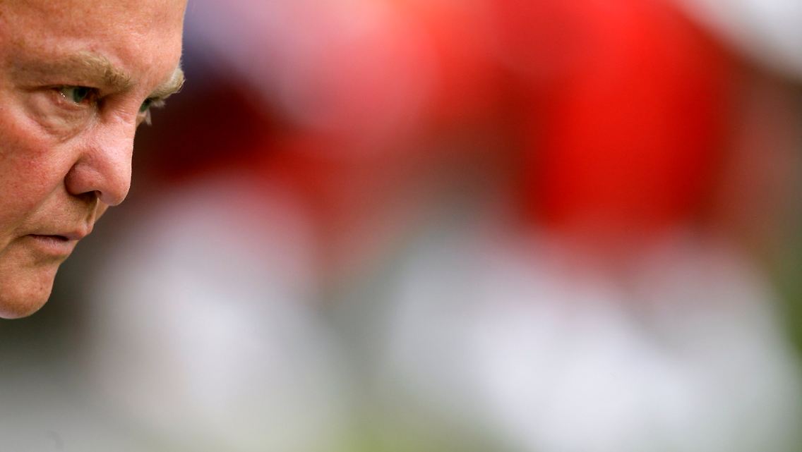 "Das ist unglaublich": Louis van Gaal.
