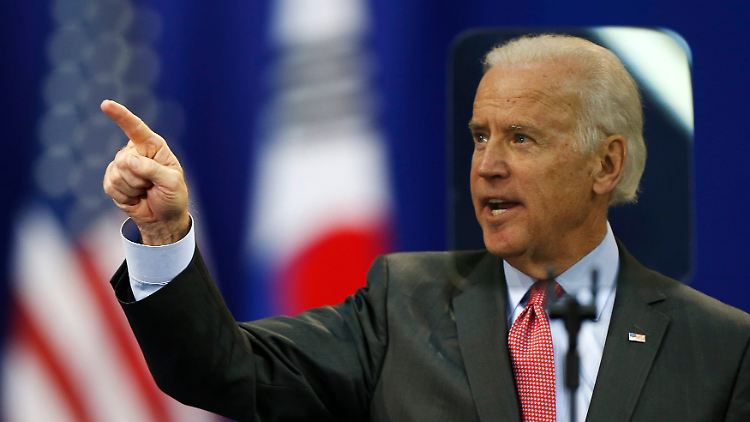 US-Vize Joe Biden bekräftigt die 60-jährige Bündnispartnerschaft der USA und Südkoreas.