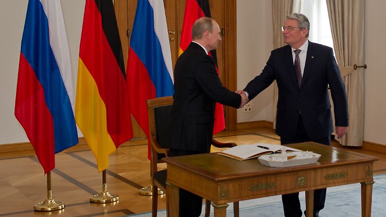 Zwei ungleiche Präsidenten: Der Ex-Spion Putin und der ehemalige Bürgerrechtler Gauck im Juni 2012.