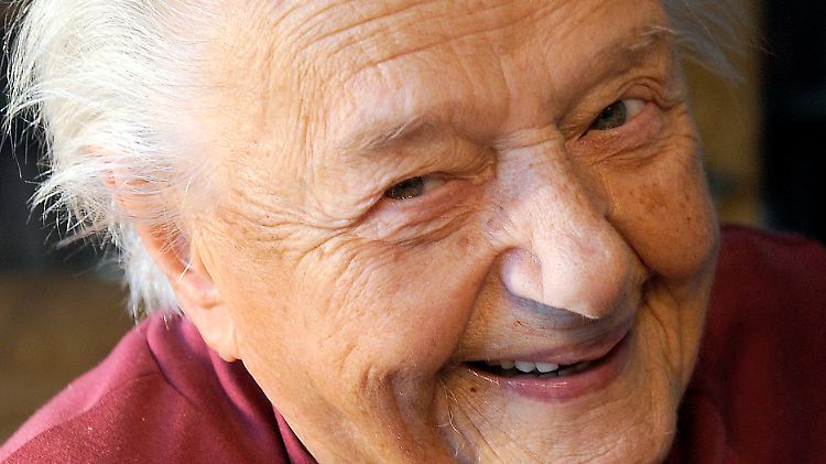 Geistig noch voll auf der Höhe: Gertrud Henze, heute 112 Jahre alt.
