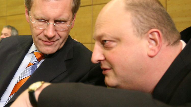 Wulff hatte Glaeseker als seinen "siamesischen Zwilling" bezeichnet.