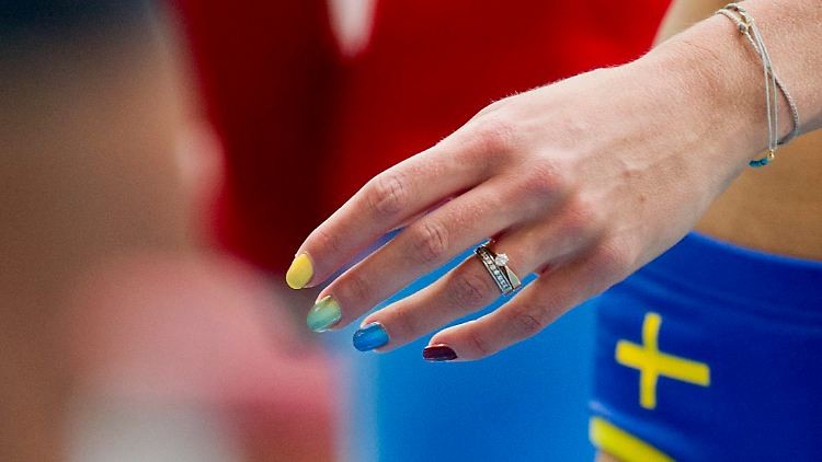 Die Fingernägel von Emma Green Tregaro versetzten die Sportwelt im Sommer in helle Aufregung.
