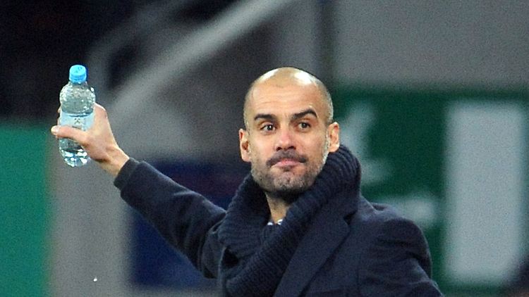 Guardiola versucht, seine Profis mit dosierter Unzufriedenheit wach zu halten.