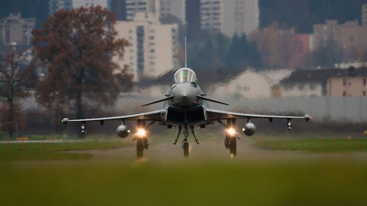 Europäisches Vorzeigeprojekt mit mangelndem Exporterfolg: Der Eurofighter "Typhoon".