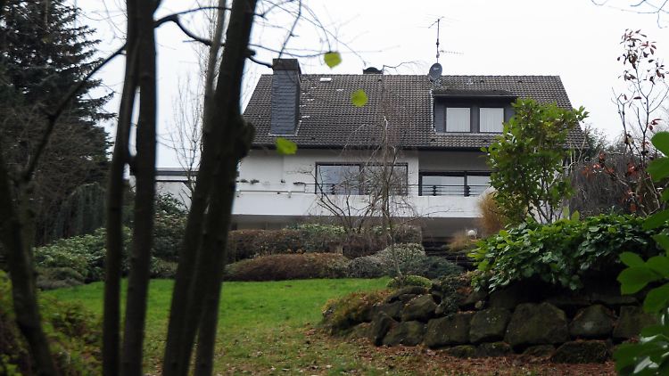 In diesem Haus starben die drei Männer.