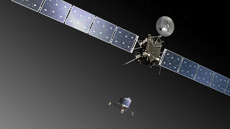 Die Sonde "Rosetta" ist seit 2004 unterwegs.