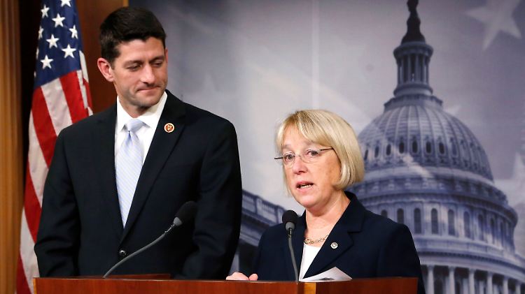 Paul Ryan und Patty Murray sind offenbar ein gutes Team.