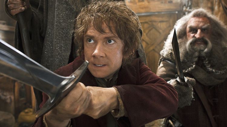 Er ist zurück - in Farbe, 3D und mit 48 Frames die Sekunde: Martin Freeman als "Der Hobbit".