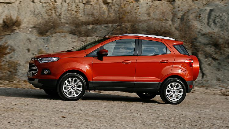 20 Zentimeter Bodenfreiheit, aber kein Allrad: Der Ford EcoSport ist eben nur ein "Stadt-Indianer".