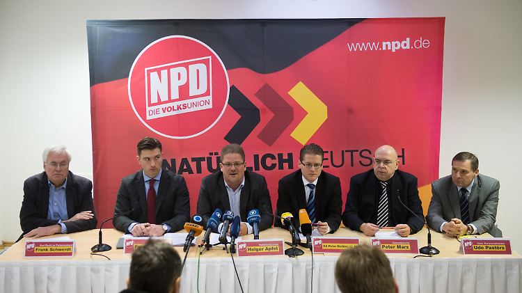 Die NPD-Führung konnte sich nicht im Konsens auf einen Kandidaten einigen.