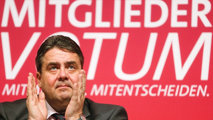 SPD-Chef Gabriel wird Samstagnachmittag das Ergebnis verkünden.