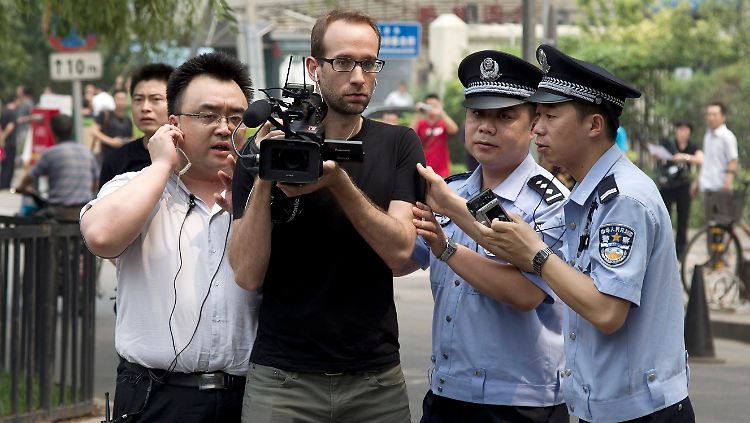 Journalisten sehen sich auch weiterhin Repressionen der chinesischen Regierung ausgesetzt.