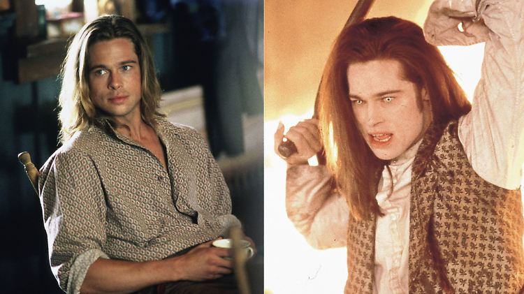 30 Jahr, langes Haar: "Legenden der Leidenschaft" und "Interview mit einem Vampir" bedeuten für Brad Pitt den großen Durchbruch.