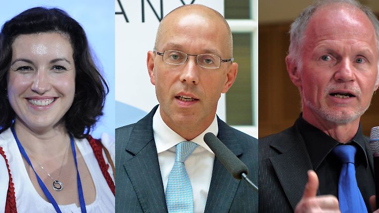 Drei Aufsteiger: Dorothee Bär, Jörg Asmussen und Rainer Baake arbeiten künftig in den Ministerien der neuen Bundesregierung.