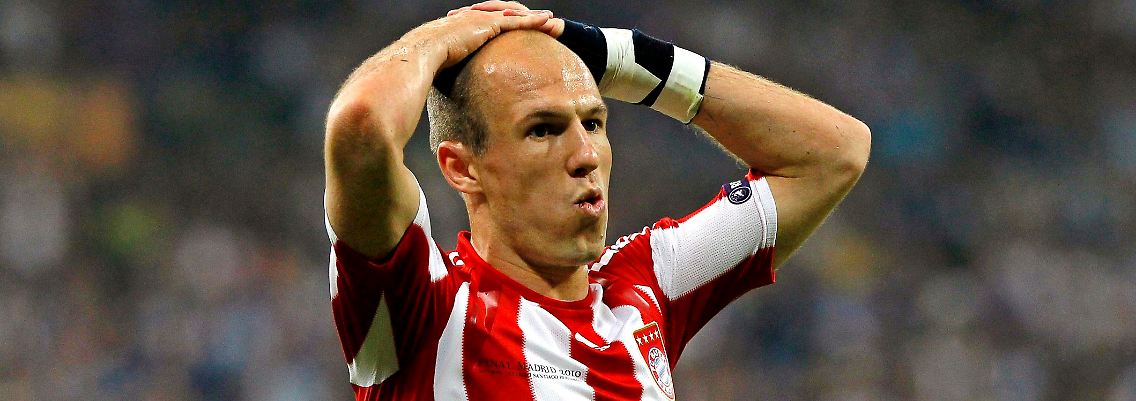 "Diese Diagnose ist ein Schock": Arjen Robben.