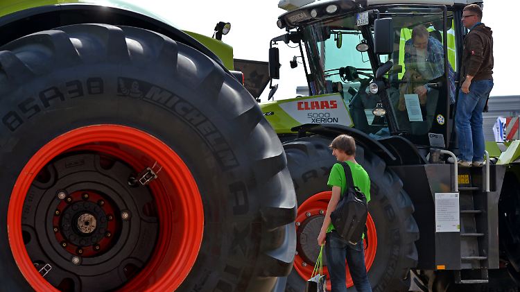 Landwirtschaftsmesse Agra in Leipzig: Neue Technik, mehr Besucher.