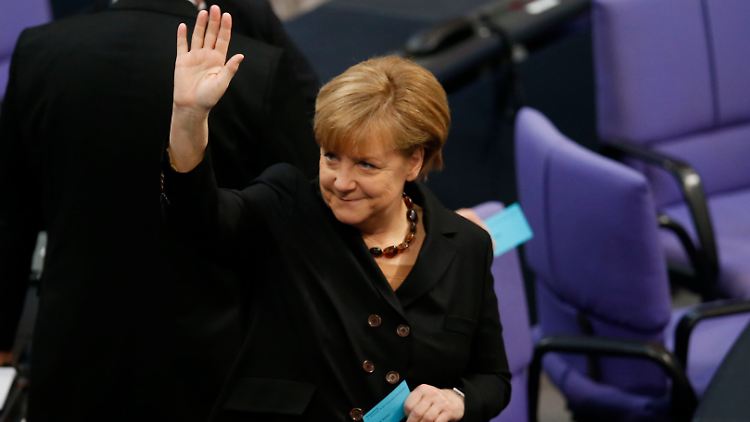 Vier weitere Jahre im Kanzleramt: Angela Merkel.