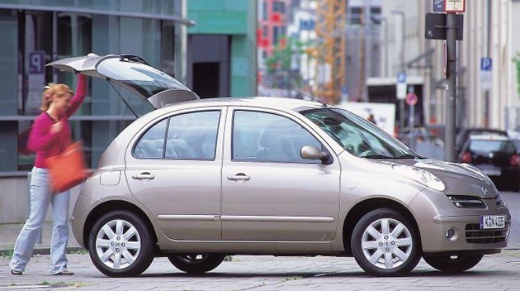 Der Nissan Micra ist vor allem bei Frauen beliebt.