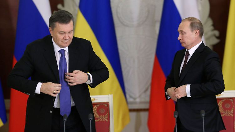 Wladimir Putin honoriert Viktor Janukowitschs Absage an die EU.